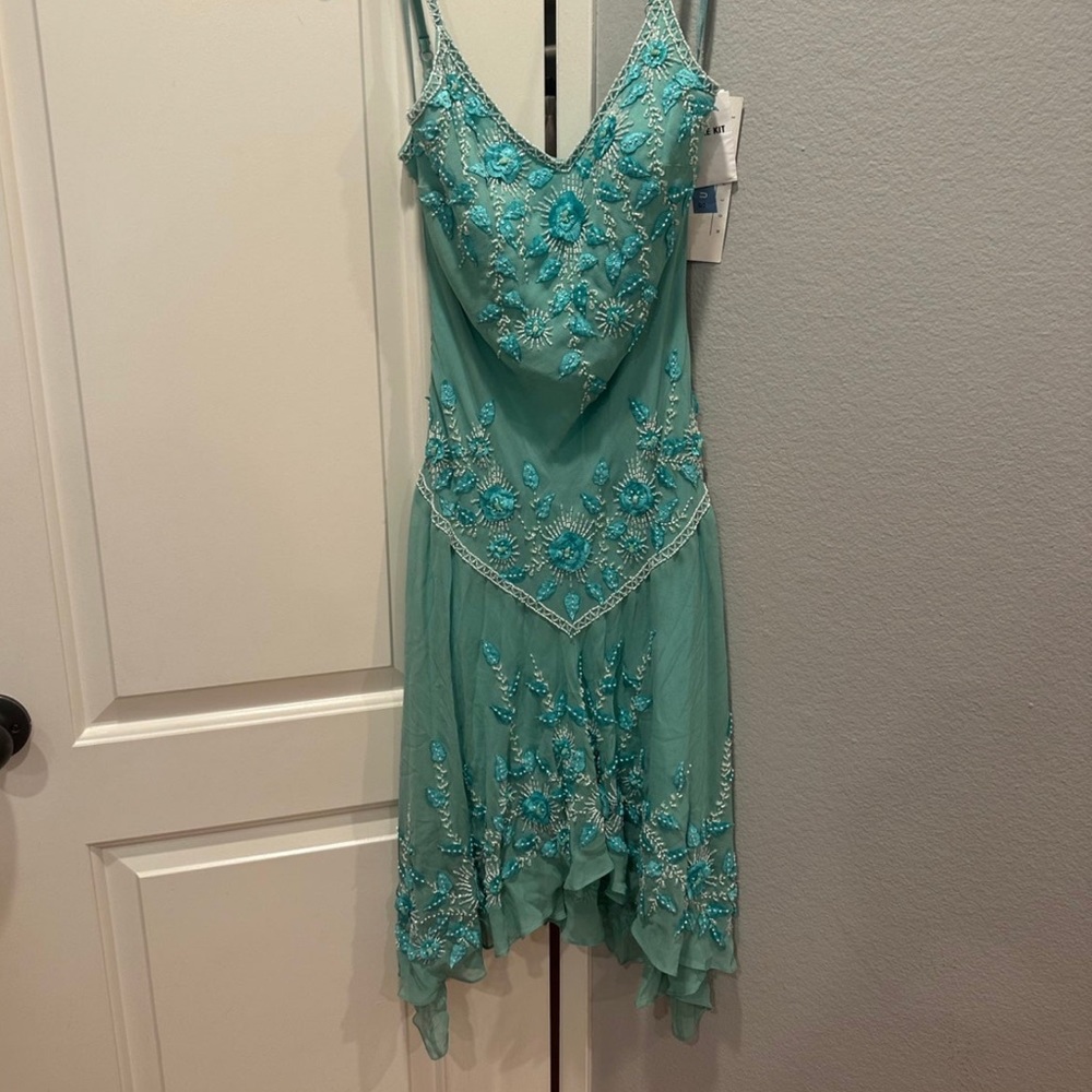 Sue Wong cocktail dress midi. NWT